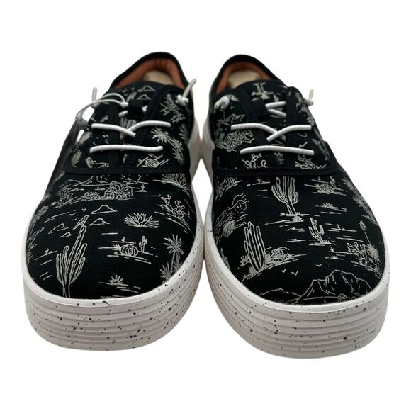 Hey Dude Conway M Desert Shoes Mens Size 13 Black Slip On Loafers Cowboy Western main image 10